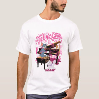 Tom & Jerry Play Piano - Feline Good T-Shirt
