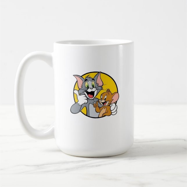Tom & Jerry Tasse Magic - Sip mit einem Lächeln! (Links)