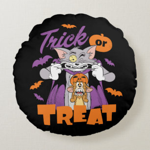 Tom & Jerry   Trick or Treat Rundes Kissen