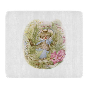 Tom Kitten (Süße Katze Illustration) Beatrix Potte Schneidebrett