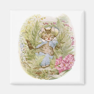 Tom Kitten (Süße Katzenillustration) Beatrix Potte Magnet