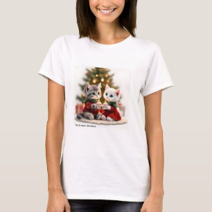 Tom & Luna – Cozy Christmas Cocoa T-Shirt