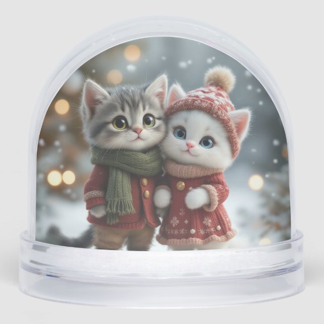 Tom & Luna’s Adventures – 2025 Christmas Snowglobe Schneekugeln (Vorderseite)