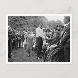 Tom mischte sich im Weißen Haus Postkarte