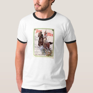 Tom-Mischungs- und Tony1927 Filme Promo T - Shirt