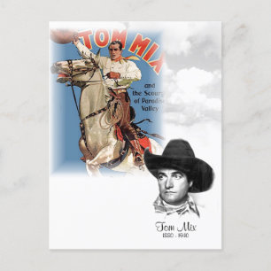 Tom Mix    1880 - 1940 Postkarte