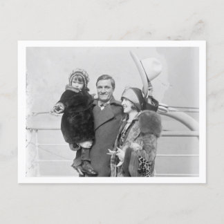Tom Mix Family Postkarte