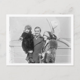Tom Mix Family Postkarte