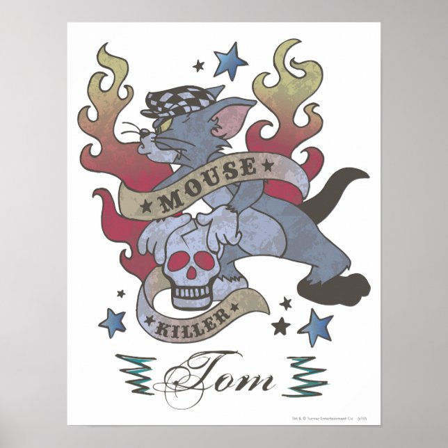Tom Mouse Killer Tattoo 2 Poster (Vorne)
