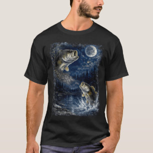 Tom Sawyer Sonnenuntergang Angeln Vintage Art T-Shirt