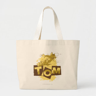 Tom schiebt Stopp Jumbo Stoffbeutel