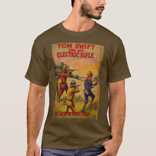 Tom schnell und sein elektrisches Gewehr T-Shirt (Vorderseite)