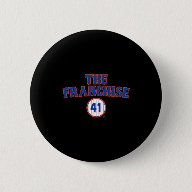 Tom Seaver The Franchise New York Baseball  Button (Vorderseite)