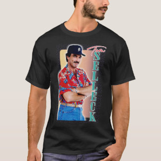 Tom Selleck 80er Ästhetische Gestaltung 3 T-Shirt