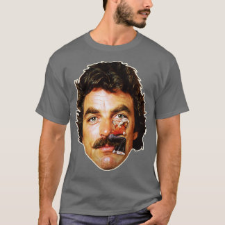 Tom Selleck Mustache Ride T-Shirt