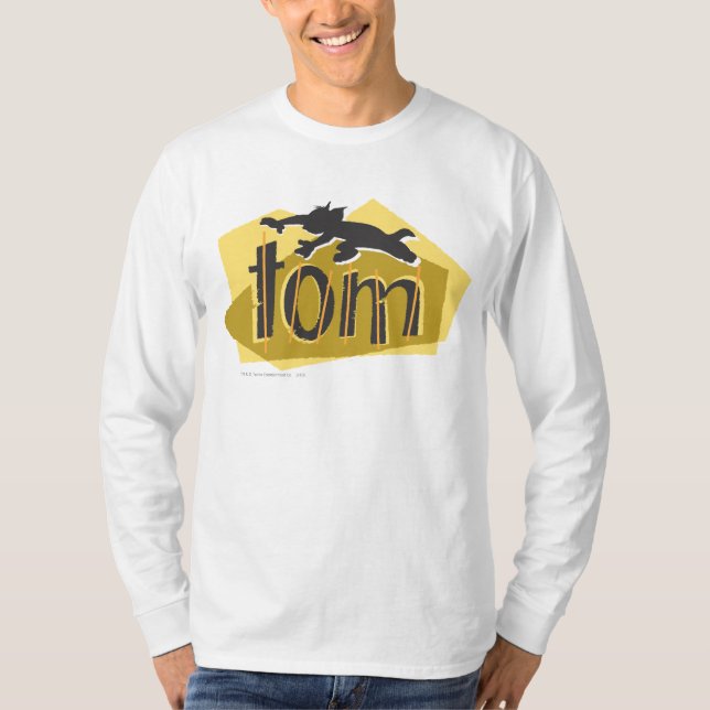 Tom-Silhouette-Logo T-Shirt (Vorderseite)