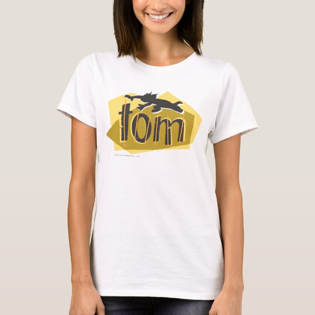 Tom-Silhouette-Logo T-Shirt (Vorderseite)