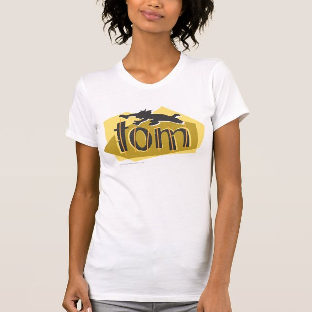 Tom-Silhouette-Logo T-Shirt (Vorderseite)