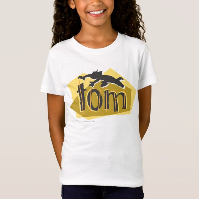 Tom-Silhouette-Logo T-Shirt (Vorderseite)