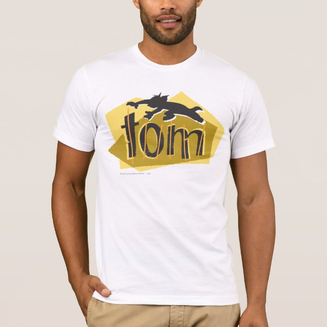 Tom-Silhouette-Logo T-Shirt (Vorderseite)