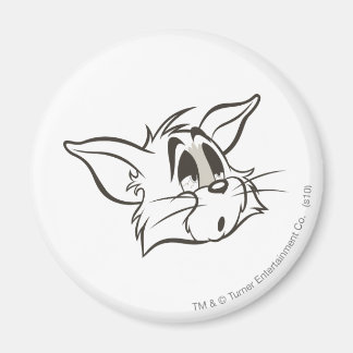 Tom Sleepy Cat Magnet