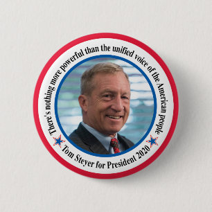 Tom steyer button
