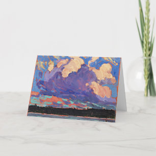 Tom Thomson - Abend Cloud Karte