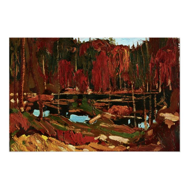 Tom Thomson - Backwater Poster (Vorderseite)