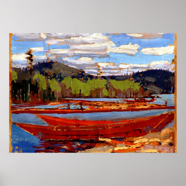 Tom Thomson - Bateaux Poster (Vorne)