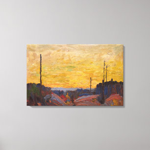 Tom Thomson - BURNED OVER LAND 1916 Leinwanddruck