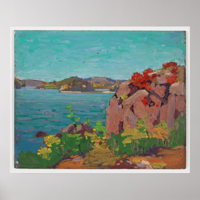 Tom Thomson Canadian Painting Spring Lake Poster (Vorne)
