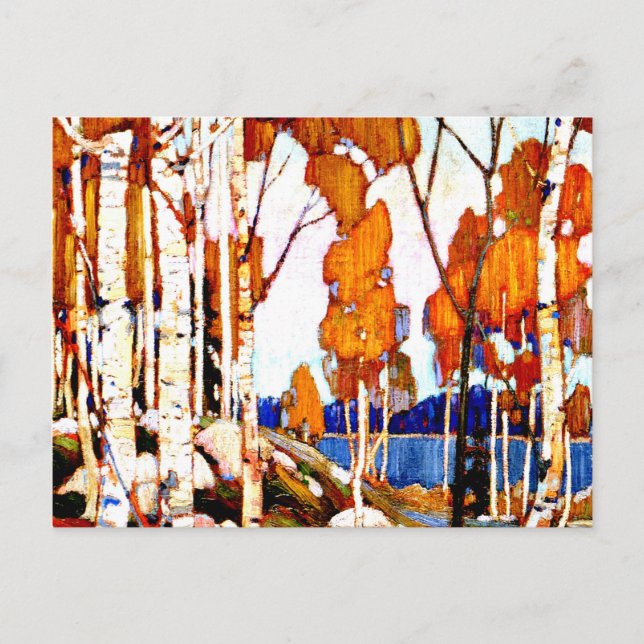 Tom Thomson - Dekorative Landschaft groß Postkarte (Vorderseite)