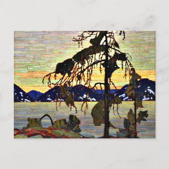 Tom Thomson - Der Jack Pine Postkarte (Vorderseite)