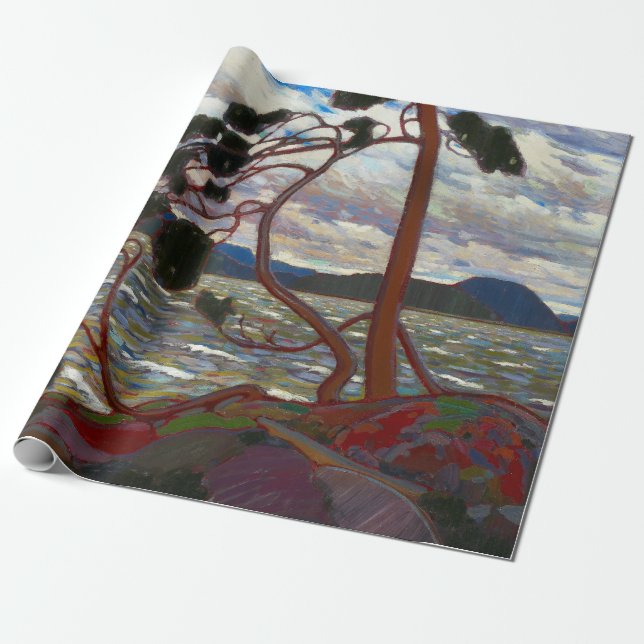 Tom Thomson der Westwind Geschenkpapier (Ungerollt)