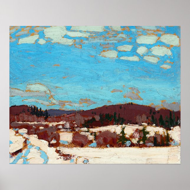 Tom Thomson Early Spring Poster (Vorne)