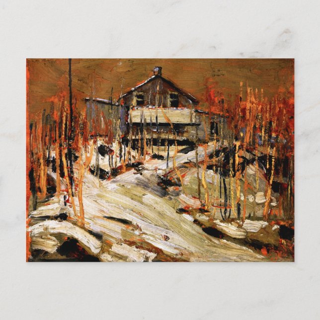 Tom Thomson - Fraser's Lodge Postkarte (Vorderseite)
