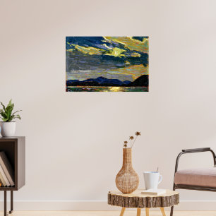 Tom Thomson - Heiße Sommer Mondlicht Poster