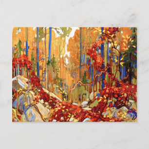 Tom Thomson - Herbstgarten Postkarte