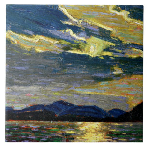 Tom Thomson - Hot Summer Moonlight Fliese