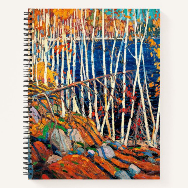 Tom Thomson - Im Norden, Notizbuch (Vorderseite)