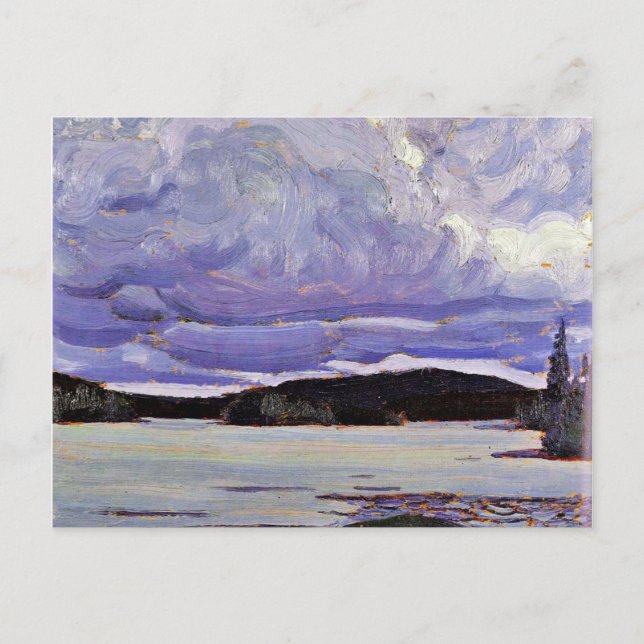Tom Thomson - Kanusee, Frühling Postkarte (Vorderseite)