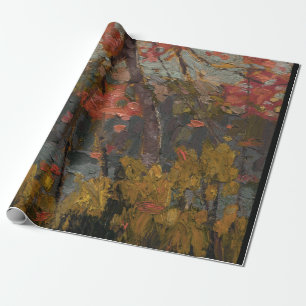 Tom Thomson malt Canadianische Landschaft Geschenkpapier