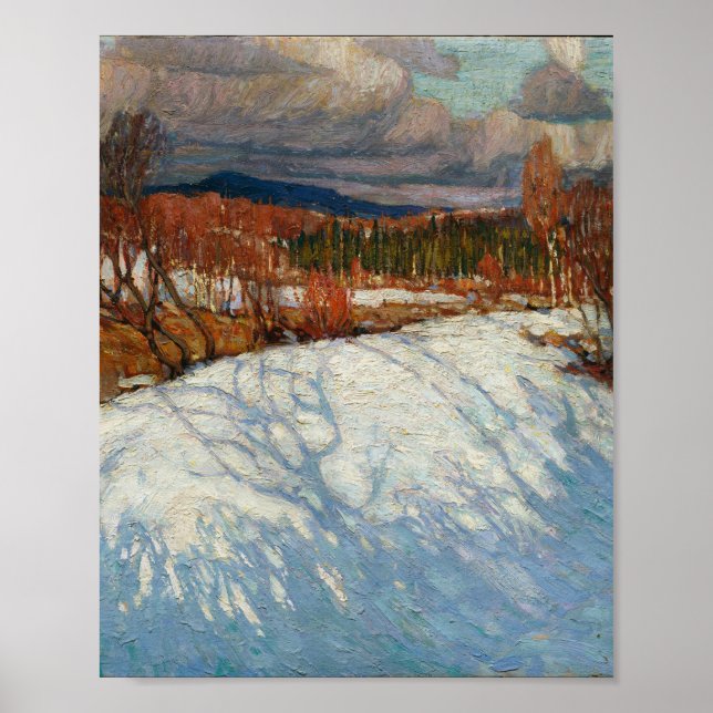 Tom Thomson Painting Algonquin Park Ontario Poster (Vorne)