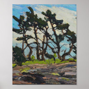 Tom Thomson Painting Pine Island Kanadisches Land Poster