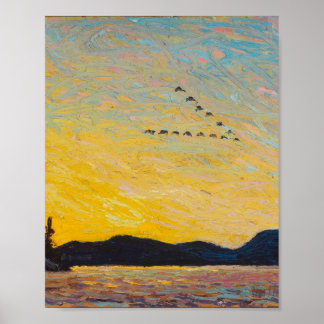 Tom Thomson Painting Vintage kanadische Landschaft Poster