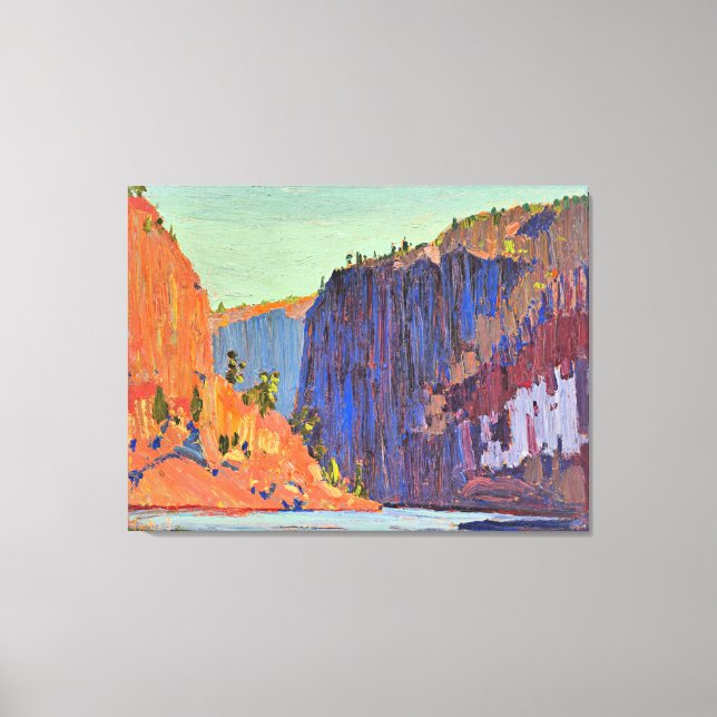 Tom Thomson - Petawawa Gorges Leinwanddruck (Vorderseite)