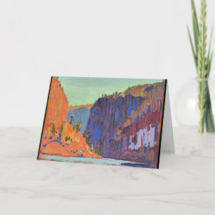 Tom Thomson - Petawawa-Schluchten Karte