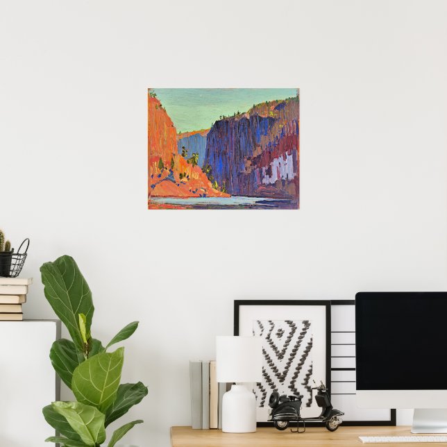 Tom Thomson - Petawawa-Schluchten Poster (Heimbüro)