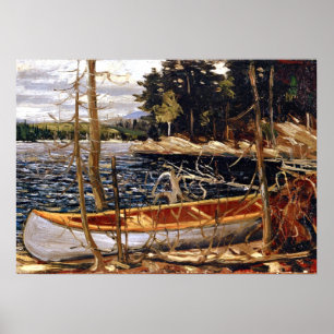 Tom Thomson - The Canoe Poster
