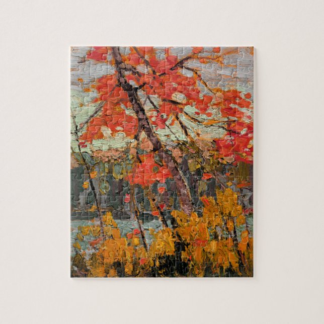 Tom Thomson - Twisted Maple Puzzle (Vertikal)